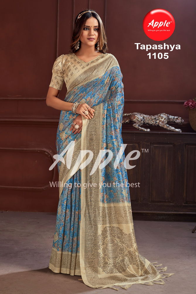 Tapashya Vol 11 By Apple Sufi Silk Printed Sarees Wholesalers In Delhi